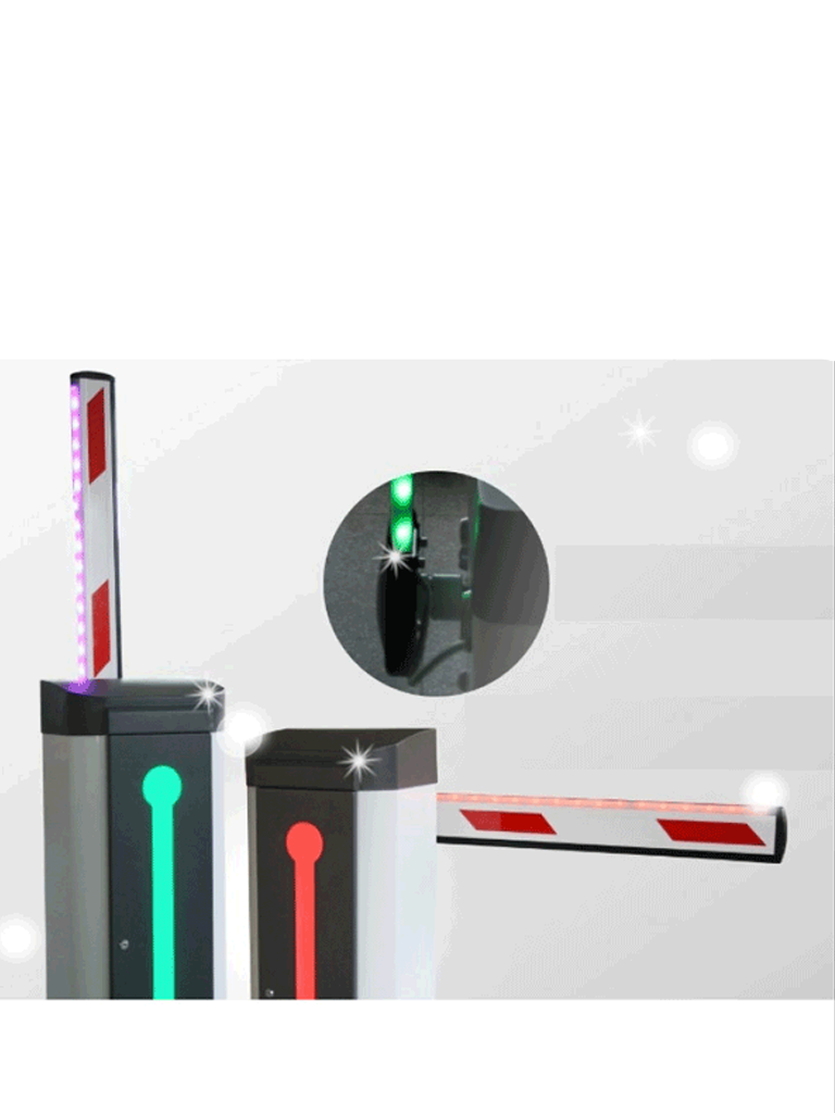 WEJOIN WJLBM3L - Brazo recto de 3 metros / Compatible con barrera LED izquierda