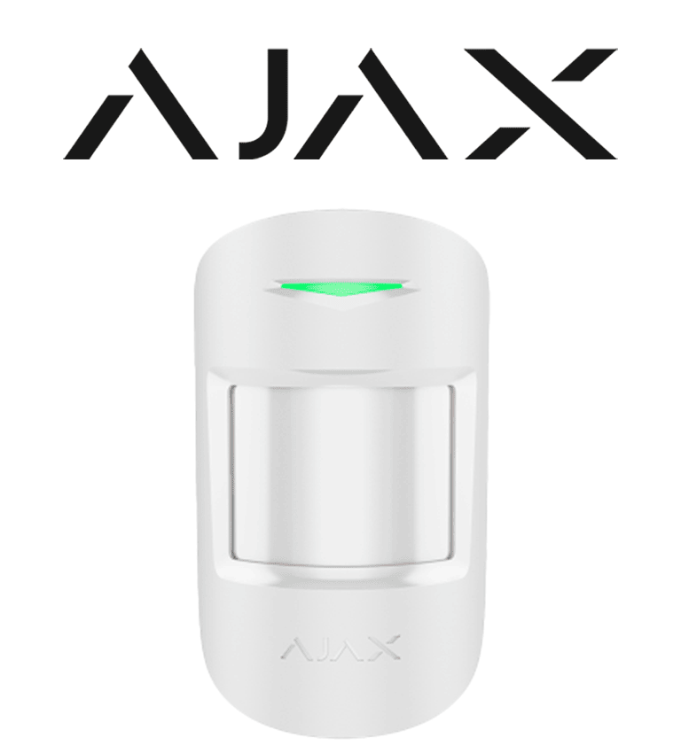 AJAX MotionProtect PlusW - Detector de movimiento inalámbrico Microondas e Infrarrojo. Color Blanco (28304.02.WH3)