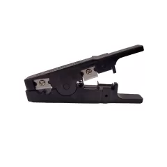--INTELLINET - 530514 - Cortador y pelador de cables de red / Cortador y quita forro para cables de red y telecomunicaciones redondos y planos, UTP y STP, negro-