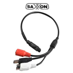 SAXXON--SAXXON ANXBA09 - Microfono amplificado 12 VDC 56 dB con i / O audio / Omnidireccional-