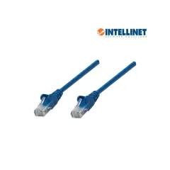 INTELLINET--INTELLINET 318983 - Cable patch / 2.0 metros ( 7.0f) / Cat 5e / UTP Azul / Patch cord-