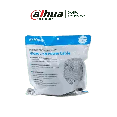 DAHUA--DAHUA DH-PFM942I-20-5-Cable armado de 20 metros para video y energía, compatible con cámaras hasta 4K. Incluye conectores BNC y de energía, ideal para uso interior y exterior. Fabricado con cobre de alta pureza, soporta AHD, CVI, TVI, y CVBS.-