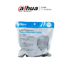 DAHUA--DAHUA DH-PFM942I-30-5 - Cable de 30 Metros Armado para Video y Energía/ Para Camaras Hasta 4k/ con Conectores BNC y de Energía/ Uso Exterior e Interior/ Cobre de Alta Pureza/ Soporta: AHD/CVI/TVI/CVBS/-