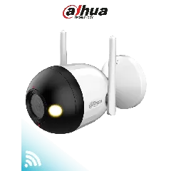 DAHUA--DAHUA F2CN-PV-036B - Cámara IP Bullet WiFi de 2 Megapíxeles lente 3.6/Full Color + Iluminación Dual Intelingente/ Disuasión Activa/ Audio 2 Vías/ Microfono y Altavoz Integrados/ 30 Metros de Iluminación/ IA/ IP67/-