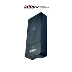 DAHUA--DAHUA ASR1200E-D - Lectora de tarjetas ID 125 Khz / Para exteriores / IP66 / Conexion Wiegand o RS485 / Indicador de luz y sonido-