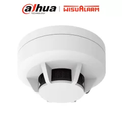 DAHUA--DAHUA WISUALARM DHI-HY-1301 - Detector de Humo Fotoeléctrico Direccionable Dual de 2 Hilos Cumple con Norma Europea EN54-7, Cámara con Detección Dual, Ultra Bajo consumo de Energía,-