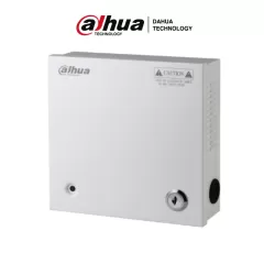 DAHUA--DAHUA PFM341-9CH - Fuente de Poder de 12 vcd/ 5 Amperes/ para 9 Camaras/ Fusibles Intercambiables/ Proteccion contra Sobrecargas/ Color Blanco/-