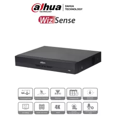 DAHUA--DAHUA XVR5116H-4KL-I3 - DVR de 16 Canales 4k/ 8 Megapixeles/ WizSense/ IA/ H.265+/ 16 Canales + 16 IP/ Hasta 32 Ch IP/ 2 Canales de Reconocimiento Facial/ SDM Plus/ Codificación con IA/ 1 Bahía de Disco Duro/ Funciones IoT & POS/-