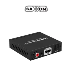 SAXXON--SAXXON LKV3061 - Separador de Audio HDMI/ Soporta Extracción de Video y Audio/ Conexion de Audio a traves de SPDIF & Coaxial o 3.5mm/ Resolucion de Video 4Kx2K@60Hz-