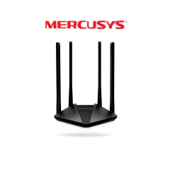 MERCUSYS--MERCUSYS MR30G - Router inalámbrico Gigabit AC1200 con doble banda 2.4 GHz y 5 GHz, 2 puertos LAN Gigabit, 1 puerto WAN Gigabit. Incluye tecnología MU-MIMO y Beamforming, 4 antenas de 5 dBi, compatible con EasyMesh y función de control parental.-