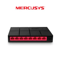 MERCUSYS--MERCUSYS MS108G - MS108G - Switch no administrable de escritorio con 8 puertos 10/100/1000 Mbps, diseño compacto y configuración Plug and Play.-