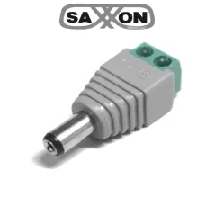 SAXXON--SAXXON PSUBR12H - Bolsa de 10 Conectores Macho Para Alimentación de Camaras/ Terminales Tipo Tornillo Positivo y Negativo/ Resistente a la Oxidación/-