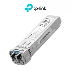 TP-LINK--TP-LINK - TL-SM5110-LR / Transceptor mini-GBIC SFP LC 10GBase-LR SFP+ / Monomodo / Admite conexiones Ethernet 10G de dúplex completo de hasta 10 km con cables de fibra de 9/125 µm, respectivamente-