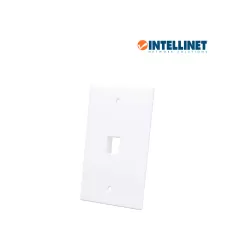 INTELLINET--INTELLINET 163286 - TAPA (FACEPLATE) / 1 PERFORACION / BLANCO-