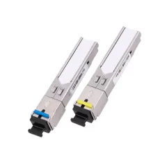 OEM--TCE SFP-GE-SX-1310/1550nm SC - Par de transceptor fibra óptica SFP monomodo / TX1310/RX1550nm / Bidireccional / DDM / Conector SC simple/ mini-Gbic / Velocidad 1.25 Gbps / Hasta 5 KM de conexión-