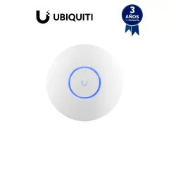 UBIQUITI--UBIQUITI U6+ - Access Point UniFi U6 Plus doble banda WiFI 6 802.11ax, MIMO 2x2 , ideal para pequeñas y medianas empresas.-