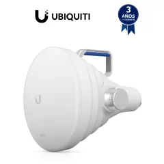 UBIQUITI--UBIQUITI UISP-HORN - Antena Sectorial 30° tipo Horn para Multipunto, 19.5 dBi. Rango extendido 5.15 - 6.875 GHz. Alto aislamiento al ruido. Compatible solo con AF5XHD, RP5ACGEN2 y LTURocket-