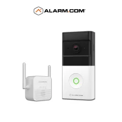 ALARM.COM--ALARM.COM VIDEO PORTERO CON TIMBRE - Timbre Inteligente con vídeo Portero Inalámbrico de alarm.com /Wi-Fi / IP66 /1080P / 160° apertura horizontal. Batería incluida.-