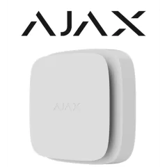 AJAX FireProtect 2 RB (Heat/Smoke/CO) - Detector inalámbrico de incendio con sensores de Calor, Humo y Monóxido de Carbono (CO). Color Blanco