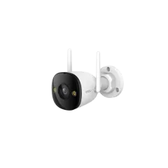 IMOU IPC-S3EN-5M0WE Bullet 3 5MP - Cámara IP Bullet WiFi de 5MP, Full Color, con IMOU Sense, visión nocturna inteligente, audio bidireccional, disuasión activa, 108° de visión, IR 30m, H.265, IP67 y ranura MicroSD
