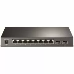 TP-LINK TL-SG2210P - Switch PoE JetStream SDN Administrable 8 puertos 10/100/1000 Mbps + 2 puertos SFP, 8 puertos PoE, 61W, administración centralizada OMADA SDN
