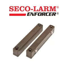 Bosch--Seco-Larm SM216QBR - Contacto Magnético Uso Rudo CAFE con terminales de tornillo Gap 2 3/4 (70mm) Compatible paneles DSC / RISCO / BOSCH-