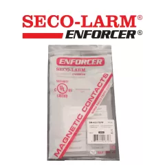 Bosch--Seco-Larm 10PKW -Paquete de 10 Contactos magnéticos SM433TQ/W BLANCOS de sobreponer 1-1/4" (31mm) Gap Compatible paneles DSC / RISCO / BOSCH-