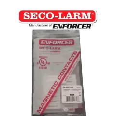 Bosch--Seco-Larm 10PKW -Paquete de 10 Contactos magneticos SM433TQ/W BLANCOS de sobreponer 1-1/4" (31mm) Gap Compatible paneles DSC / RISCO / BOSCH-