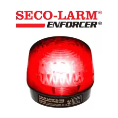 Bosch--Seco-Larm SL126QR - Luz Estroboscópica Alámbrica, 6-12VDC, Roja Compatible IHORN / RISCO / DSC / BOSCH-
