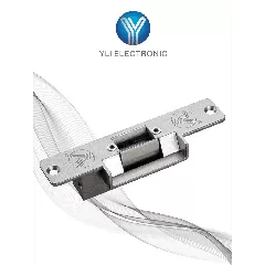 YLI ELECTRONIC--YLI YS130NO - Cerradura Eléctrica para Control de Acceso / Función NO / 12 VDC / Compatible con controles de acceso / Fail Secure-
