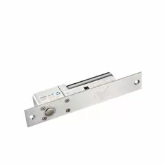YLI ELECTRONIC--YLI YB300 - Cerradura Eléctrica de perno Soporta 800 Kg / Función NO / Voltaje 12 y 24 VDC / Retardo 3,6 y 9 segundos / Fail Safe / Compatible con controles de acceso / Compatible Soporte de fijación BBK600-