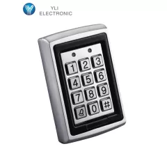 YLI ELECTRONIC--YLI YK568L - Teclado para Control de Acceso / Salidas NC y NO / Exterior e Interior / 500 Usuarios password o tarjeta ID 125 Khz-