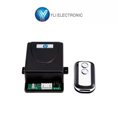 YLI ELECTRONIC--YLI WBK400112 - Modulo con relay normalmente abierto y cerrado con control remoto para apertura de puerta soporta hasta 30 controles / Alimentación a 12VDC-