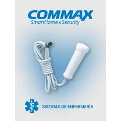 COMMAX--COMMAX CC200 - Botón pulsador de solicitud de asistencia medica para sistema de llamado de enfermería / Compatible solo con JNS4CS por conexión directa-