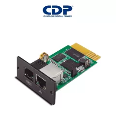 CHICAGO DIGITAL POWER--CDP UPOSNMP-TX-WEB PRO CARD / Tarjeta de monitoreo / Para equipos UPO11-1,2,3 / UPO11-1,2,3 AX / UPO22-6,10,15 AX / UPO22-6,10 RT AX / UPO33-HM3AX-