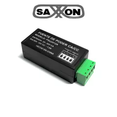 SAXXON--SAXXON PSU2412A1 - Convertidor de energia/ Corriente Alterna a Corriente Directa/ Voltaje de entrada 20V CA a 30V CA/ Voltaje de Salida 12V CD/ / 1 Ampere-