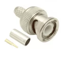 SAXXON--SAXXON PSUBR08 - Bolsa de 10 Conectores BNC Macho para Apretar/-