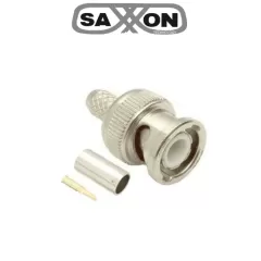 SAXXON--SAXXON PSUBR08 - Bolsa de 10 Conectores BNC Macho para Apretar/-