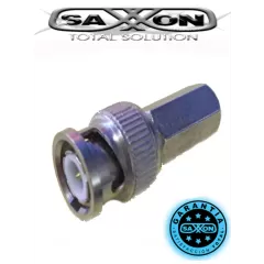 SAXXON--SAXXON PSUBR10RG59 - Bolsa de 10 conectores BNC macho de enroscar para cable siames-