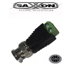 SAXXON--SAXXON PSUBR14 - Bolsa de 10 conectores BNC macho con terminales tipo tornillo-