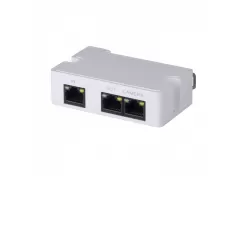 DAHUA--DAHUA PFT1300 - Extensor PoE & PoE plus pasivo / 2 Puertos / Conexión en cascada hasta 300 Mts / 2 Puertos Fast Ethernet-