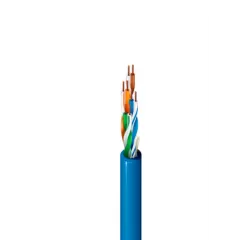 BELDEN--BELDEN 1583A006U1000 - Cable UTP / 4 Pares / Categoria 5E / 24 AWG / 305 Metros / 100% Cobre / Color azul/-