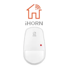 HORN--IHORN LH990F - Sensor de movimiento inalambrico / 433 Mhz / Compatible con panel ND1 y N8003-