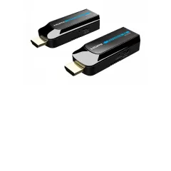 SAXXON--SAXXON LKV372S- Kit mini extensor HDMI/ Cable UTP recomendado CAT 6/ 6A/ 1080p / 50 Metros / Alimentacion MICRO USB / Compatible con HDCP 1.4 / PLUG & PLAY-