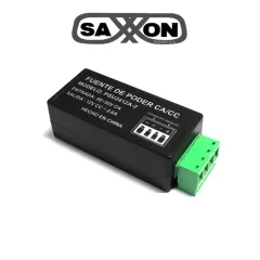 SAXXON--SAXXON PSU2412A2 - Fuente de poder / Convertidor de energia/ Corriente Alterna a Corriente Directa/ Voltaje de entrada 20V CA a 30V CA/ Voltaje de Salida 12V CD/ / 2 Ampere / Recomendable para alimentacion de camaras CCTV a larga distancia-