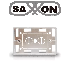 SAXXON--SAXXON A164B - Caja para placa de pared / Usos multiples / Color blanco-