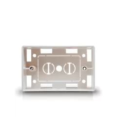 SAXXON--SAXXON A164B - Caja para placa de pared / Usos multiples / Color blanco-