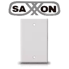 SAXXON--SAXXON A175 - Placa de pared ciega / Sin puertos / Color blanco-