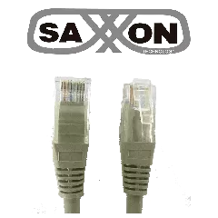 SAXXON--SAXXON P62UG - Cable patch cord UTP 2 metros / CAT 6 / Color gris-