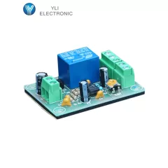 YLI ELECTRONIC--YLI PCB505 - Módulo de Relevador con Retardo de Tiempo ajustable / Salidas NC y NO / Conexión de botón / Voltaje 12 VDC / 1 a 30 segundos-